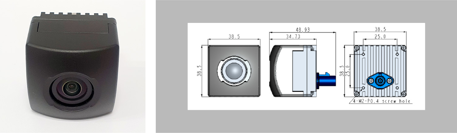 Wide angle lens for remote monitoring